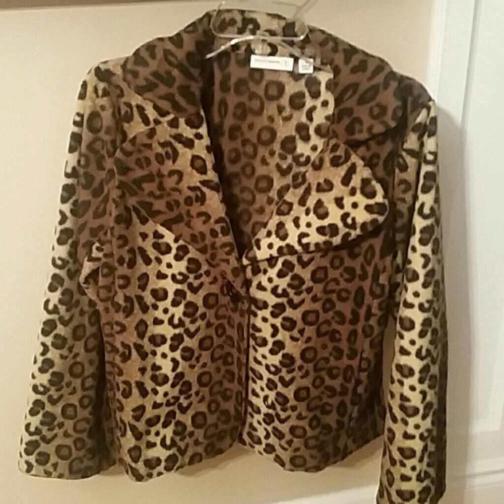 Leopard Print Coat